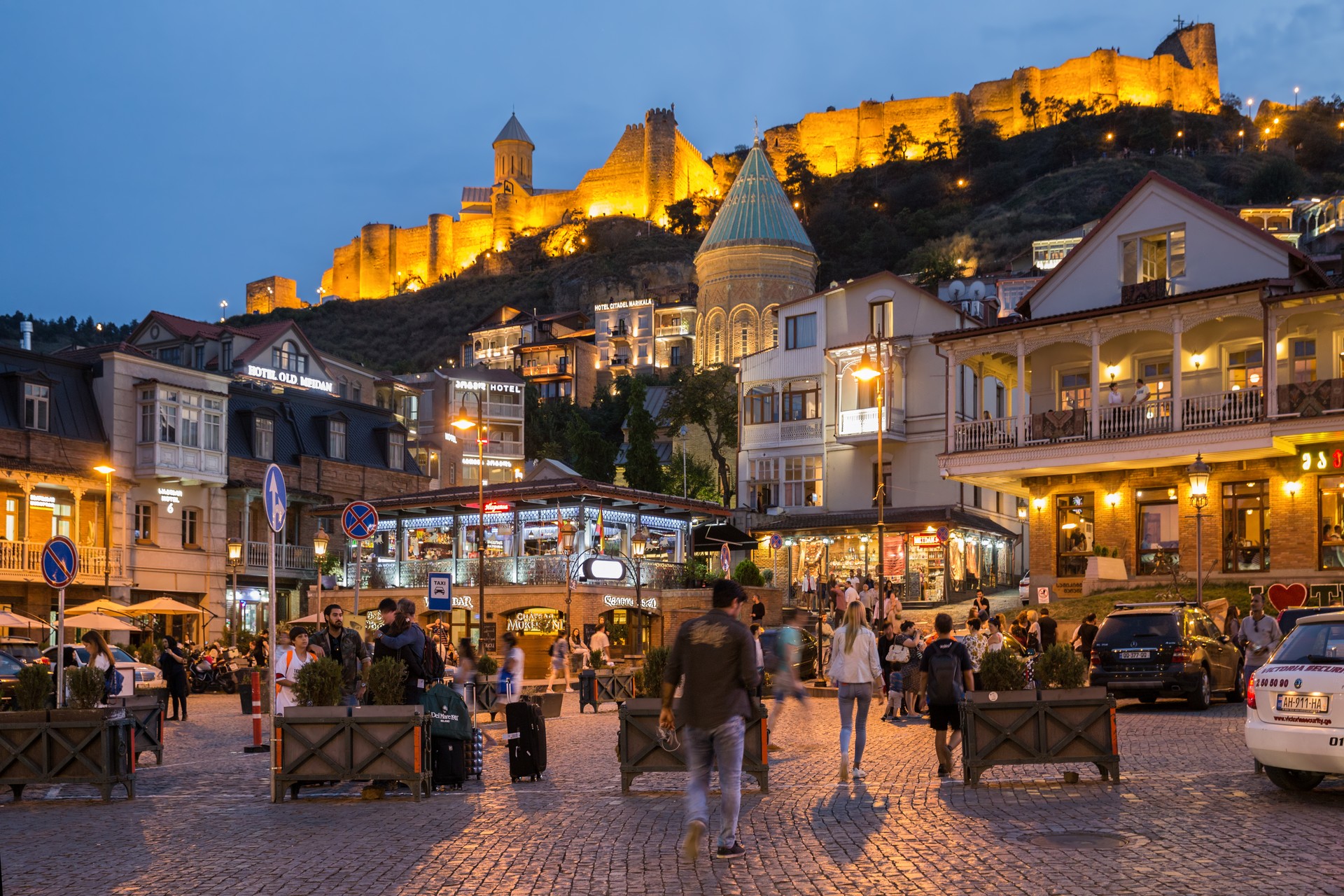 Night life in Tbilisi