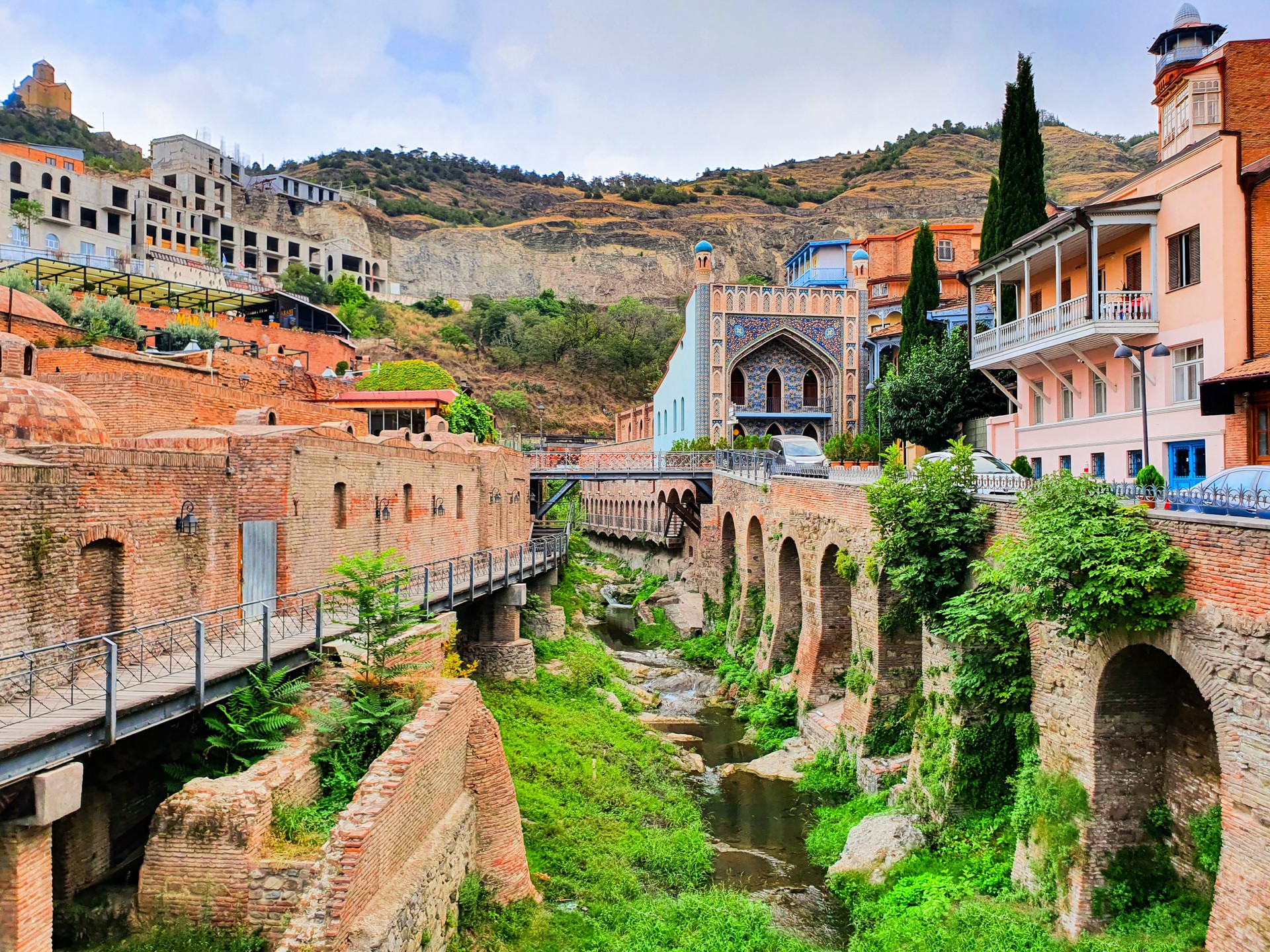 Abanotubani ancient district, Tbilisi old town