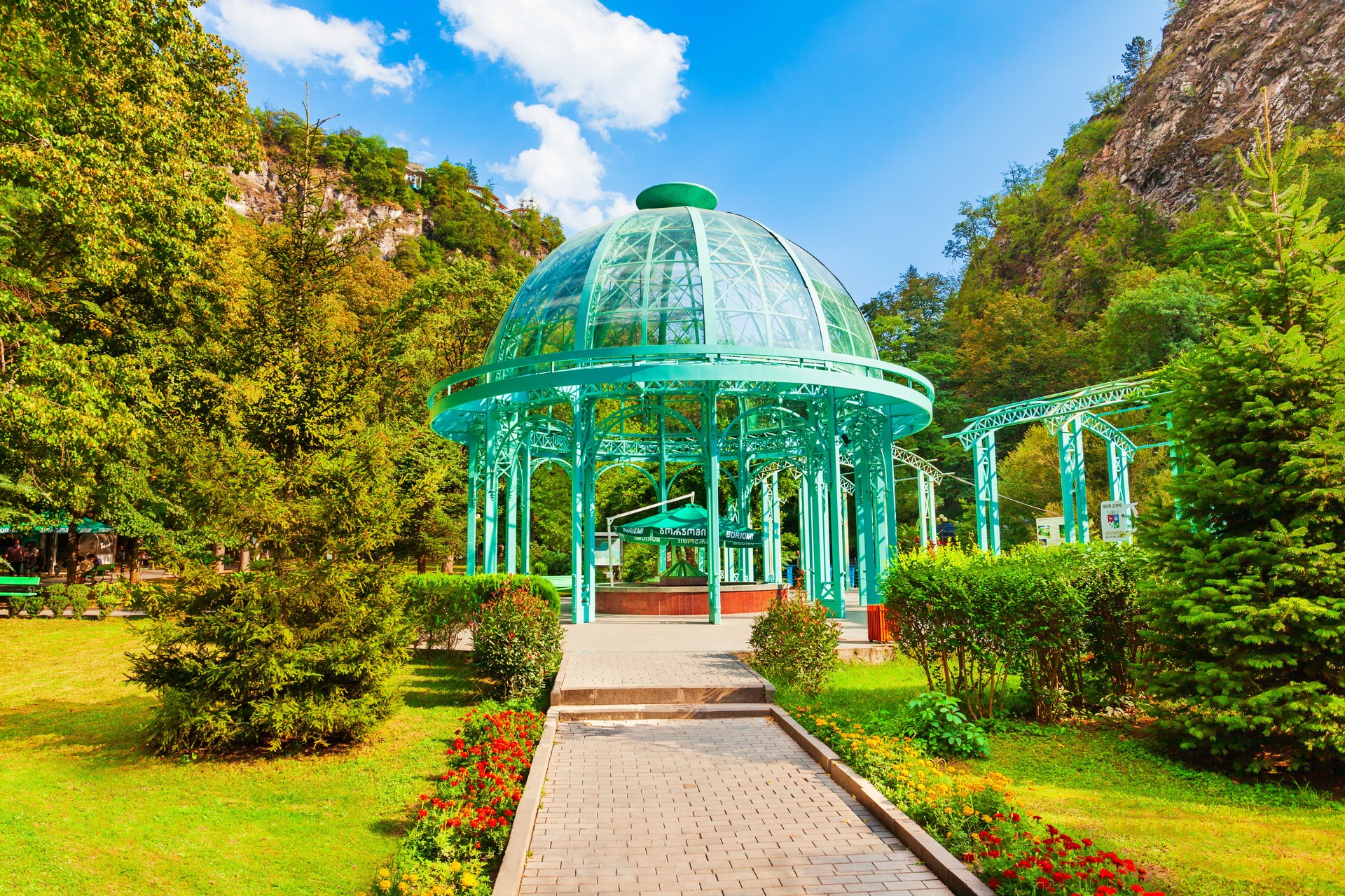 Mineral water spring, Borjomi central park